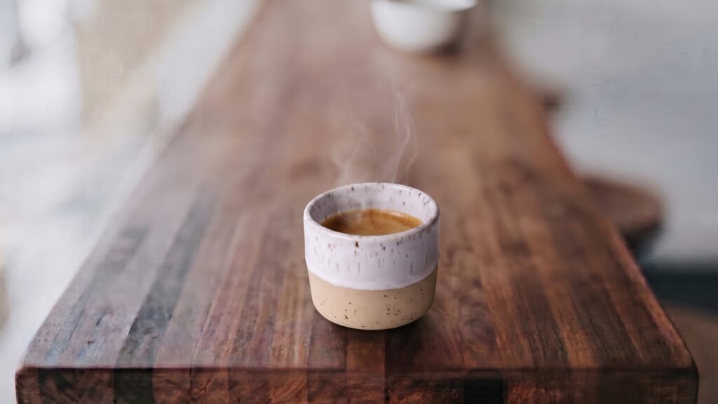 espresso stoneware ceramic cup